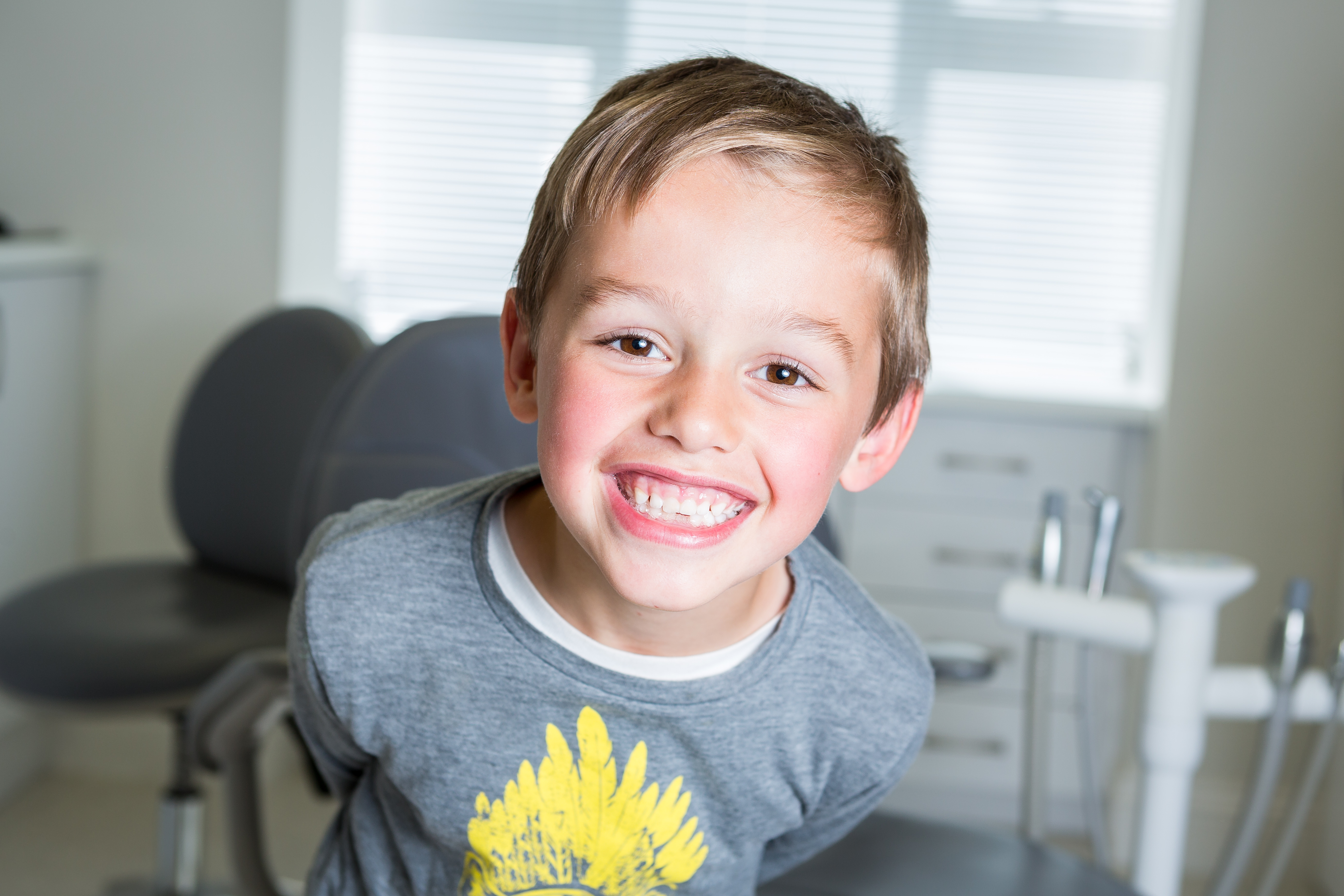 Child receiving gentle care from Dr. Norton